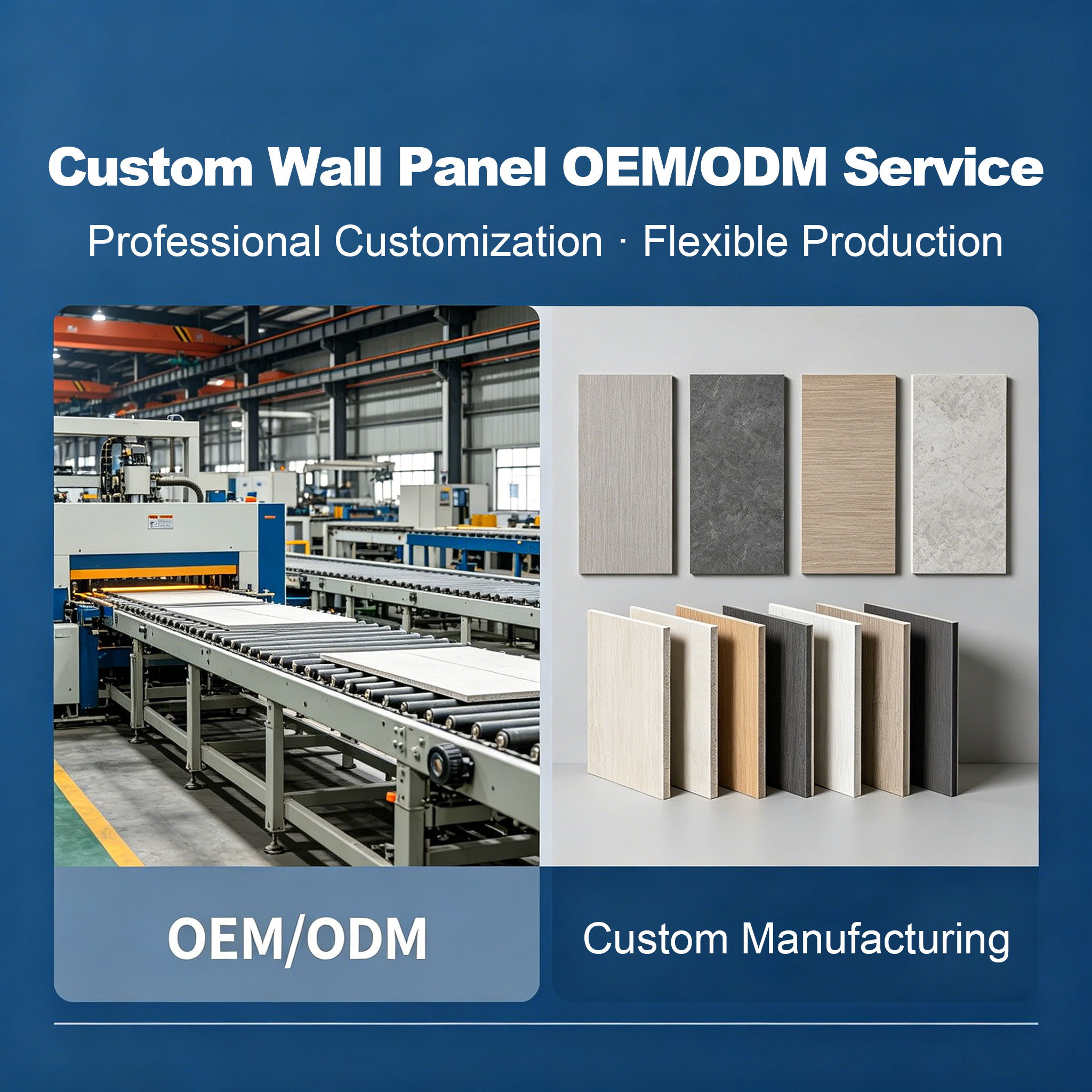 Customized wall panels, LeadFlow factory supports OEM/ODM, fast delivery, and stable quality
