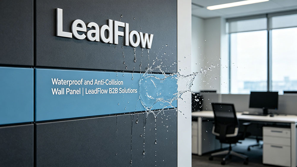 Waterproof Anti-Collision Wall Panel | LeadFlow B2B Solutions