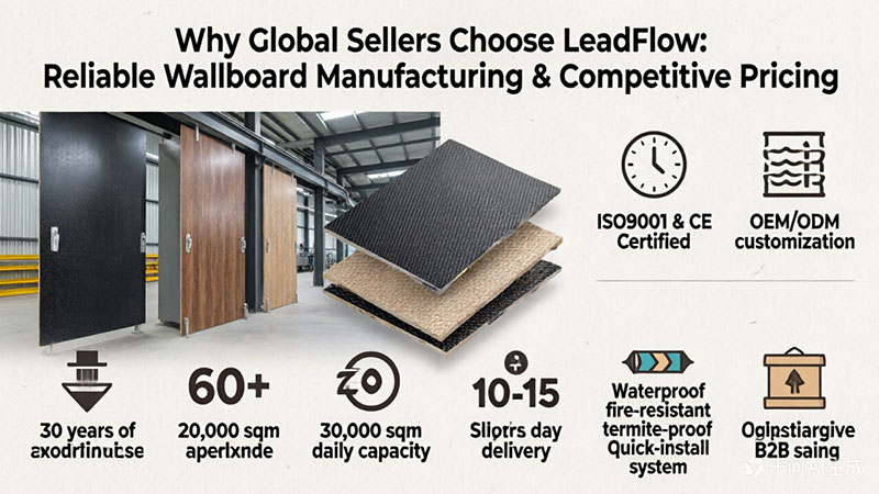 Partner with LeadFlow: Your Trusted Source for Carbon Crystal, SPC & Wood Veneer Wallboards