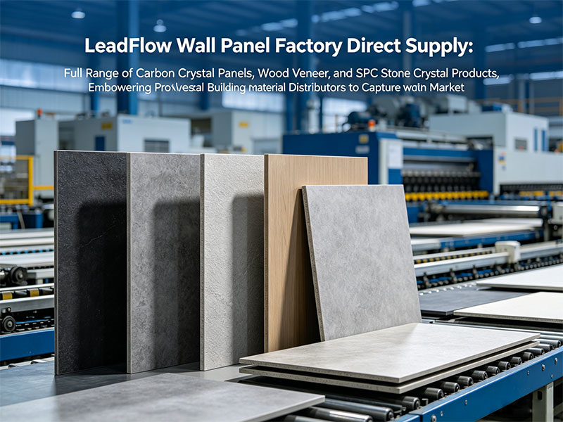 Top-Selling Combo: LeadFlow Anti-Collision & Carbon Crystal Wall Panels for Overseas Dealers