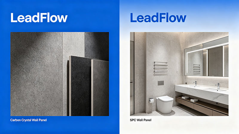 LeadFlow: 20-Year Expert in Carbon Crystal Wall Panel & SPC Wall