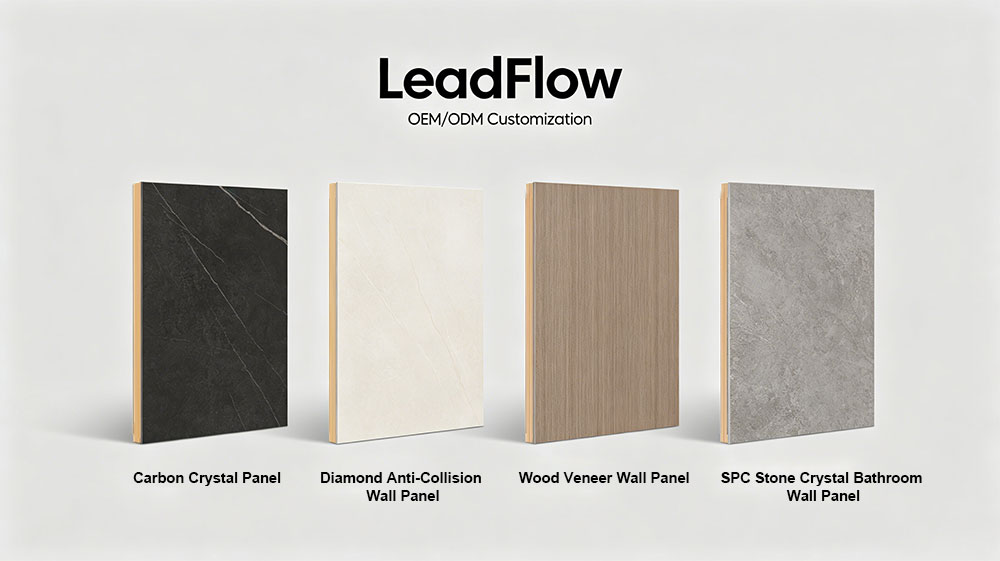 LeadFlow Factory Direct: Premium Wood Veneer Wall Panel & SPC Wall Panel